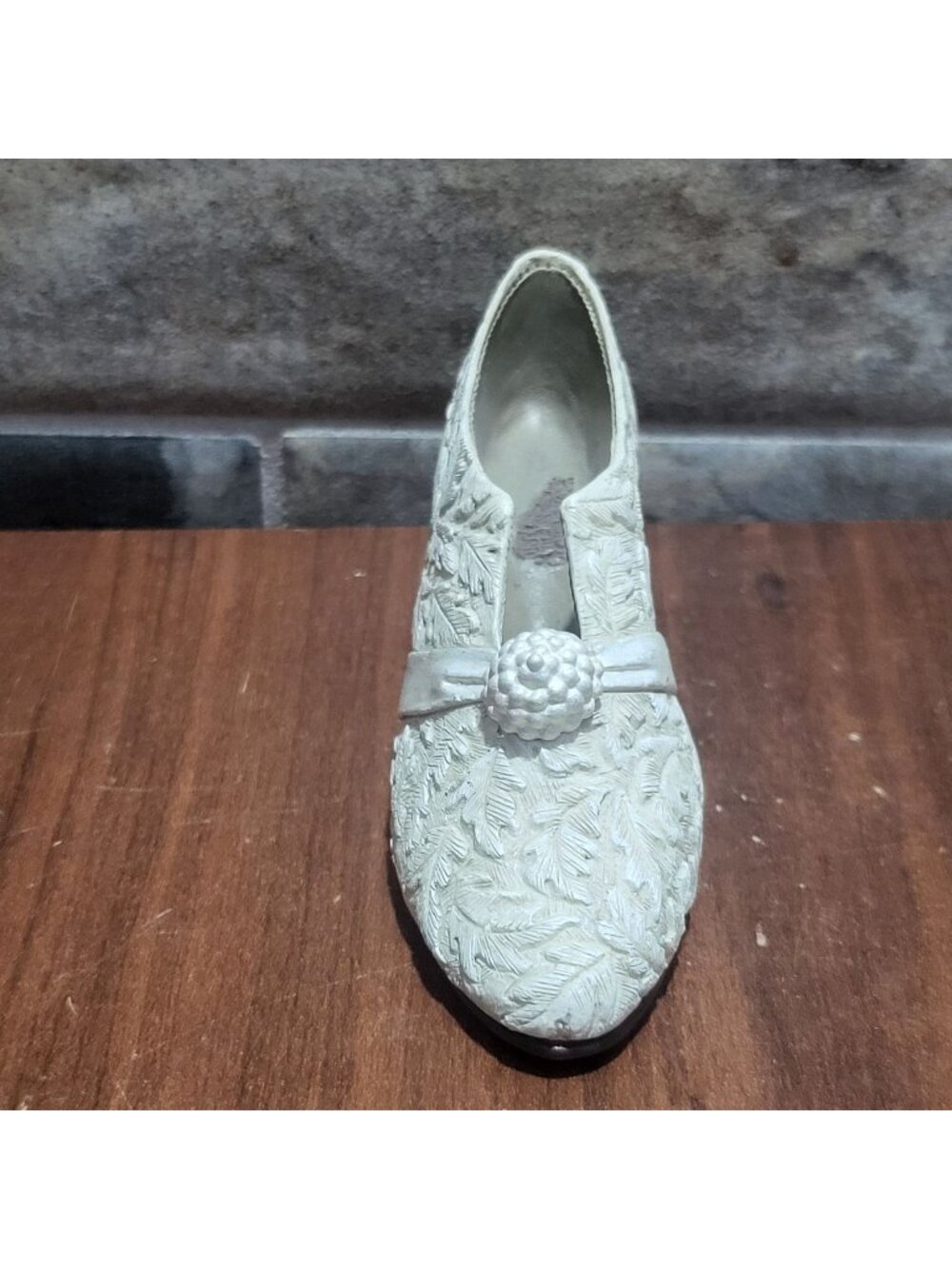 Just The Right Shoe I Do 25031 Vintage 1999 Raine Bridal Shoe Figurine